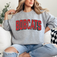 Bobcats School Spirit Sublimation or DTF Transfer