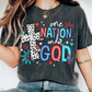One nation under God, Ready to Press DTF Transfer