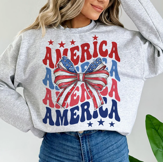 America, Ready to Press DTF Transfer