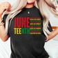 Juneteenth, DTF Ready to Press Transfer