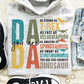 You are dada, dinosaurs, Sublimation or DTF Transfer