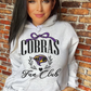 Cobras Fan Club in black School Spirit Sublimation or DTF Transfer