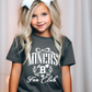 Miners Fan Club in white School Spirit Sublimation or DTF Transfer
