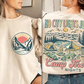 Camp Fire with pocket Sublimation or DTF Transfer