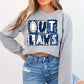 Outlaws School Spirit Sublimation or DTF Transfer
