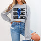 Outlaws School Spirit Sublimation or DTF Transfer