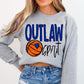 Outlaws School Spirit Sublimation or DTF Transfer