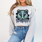 Badgers Sparkle Blue School Spirit Sublimation or DTF Transfer