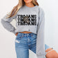 Trojans  School Spirit Sublimation or DTF Transfer