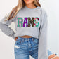 Rams School Spirit Sublimation or DTF Transfer