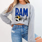 Ram Pride Soccer School Spirit Sublimation or DTF Transfer