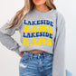 Rams School Spirit Sublimation or DTF Transfer
