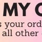 Rush My Order