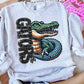 Gators School Spirit Sublimation or DTF Transfer