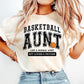 Basketball Aunt Sublimation or DTF Transfers