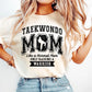 Taekwondo Mom Sublimation or DTF Transfers