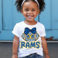 Rams Sublimation or DTF Transfers