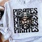 Pirates Wink Eye Sublimation or DTF Transfers