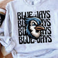 Blue Jays Wink Eye Sublimation or DTF Transfers