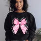 Breast Cancer Bow Sublimation or DTF Transfers
