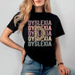 Dyslexia Sublimation or DTF Transfers