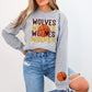 Wolves Basketball in black Sublimation or DTF Transfers