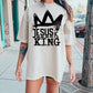 Jesus is King Sublimation or DTF Transfers