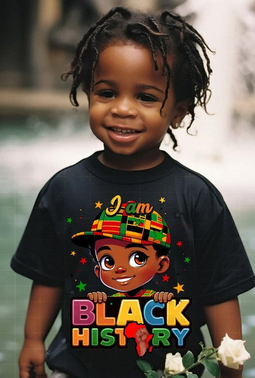 I am Black History DTF Ready to Press Transfer