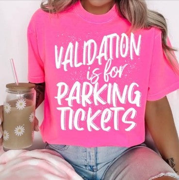 Validation is only for parking Sublimation or DTF Transfers