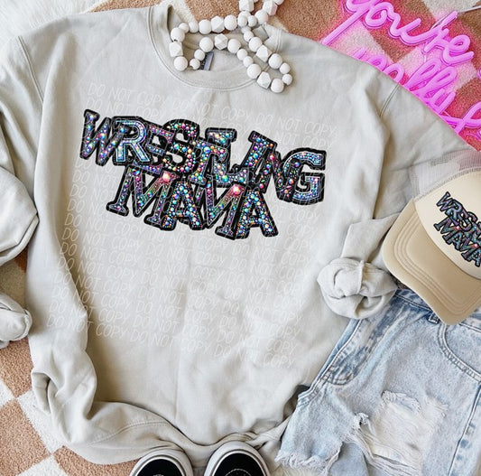 Wrestling, Ready to Press Sublimation or DTF Transfer