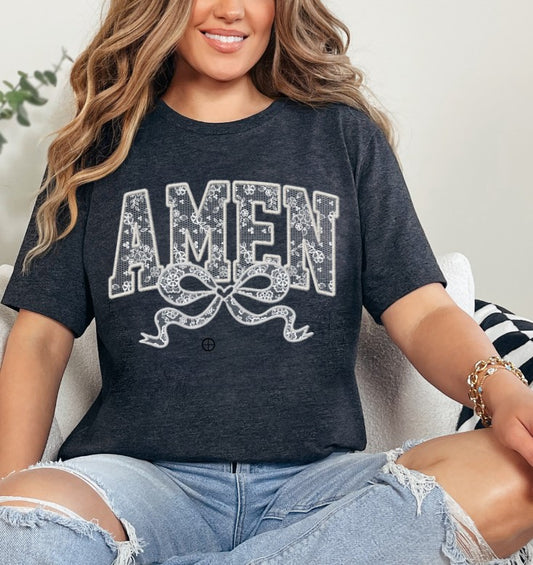 Amen Sublimation or DTF Transfers
