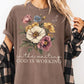 in the waiting God is working Sublimation or DTF Transfers
