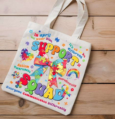 Autism Sublimation or DTF Transfers
