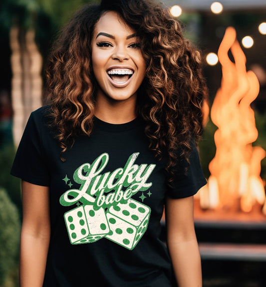 Lucky Babe DTF or Sublimation Transfer