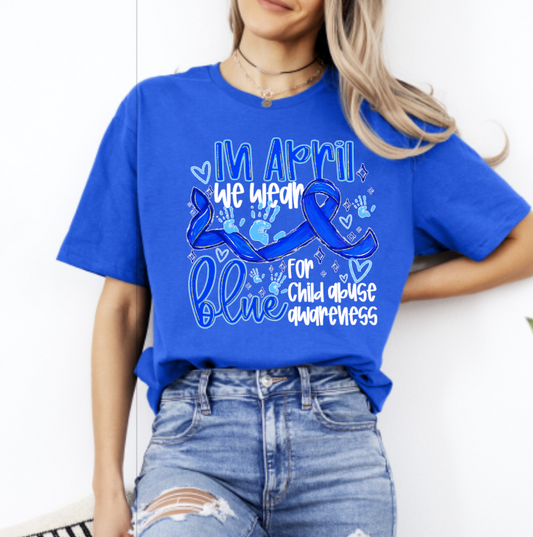 Thursday Drops - Child Abuse Awareness DTF Transfers