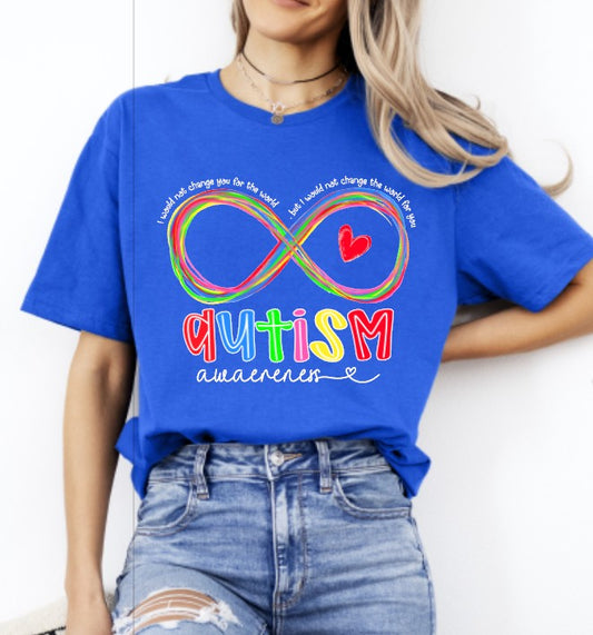 Autism Sublimation or DTF Transfers