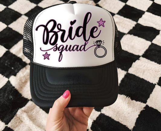 Bride Squad Sublimation or DTF Transfers