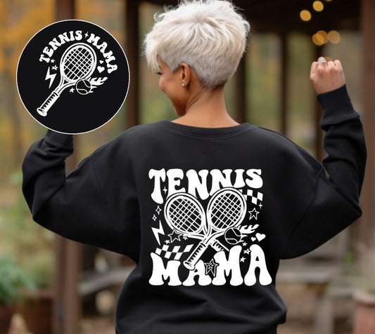 Tennis Mama, Ready to Press Sublimation or DTF Transfer