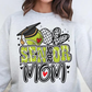 Tennis Senior Mom, Ready to Press Sublimation or DTF Transfer