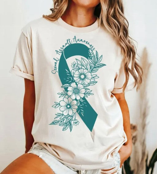 Sexual Assault Awareness Sublimation or DTF Transfers