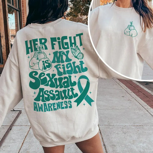 Sexual Assault Awareness Sublimation or DTF Transfers