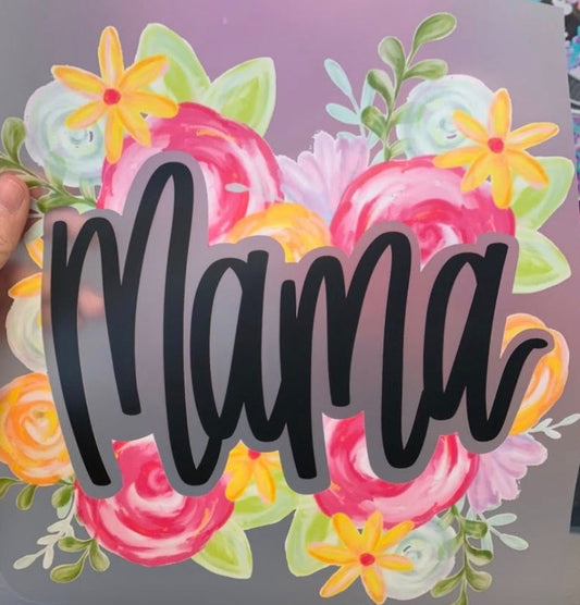 Mama,  Sublimation or DTF Transfers