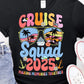 Cruise Squad Sublimation or DTF Transfers