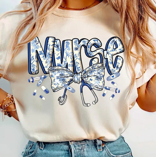 Nurse Life Sublimation or DTF Transfers