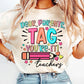 Dear Parents Tag Sublimation or DTF Transfers