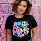Anitsocial Mama,  Sublimation or DTF Transfers