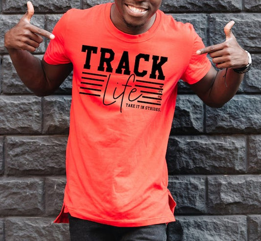 Track Life Sublimation or DTF Transfers