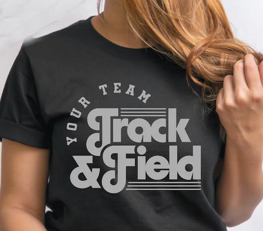Track and Field Sublimation or DTF Transfers