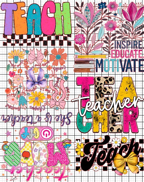 Teacher Gang 2 Sheet 22x36 inches