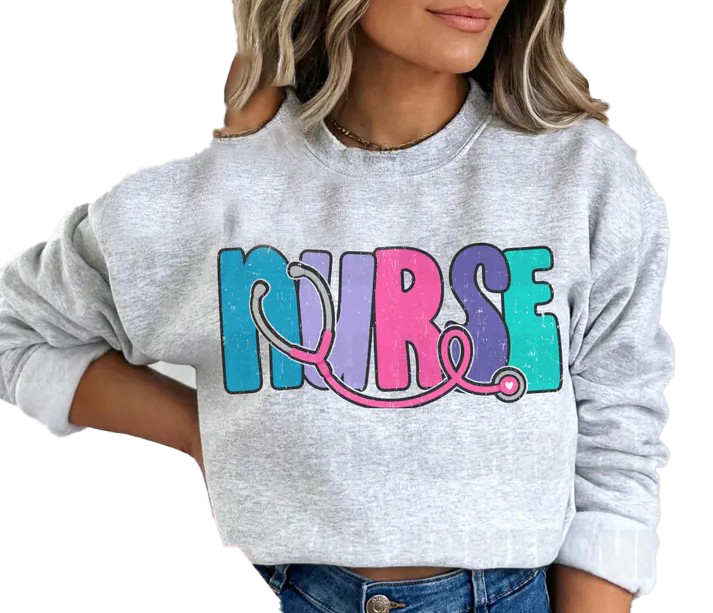 Nurse, Custom Sublimation or DTF Transfers